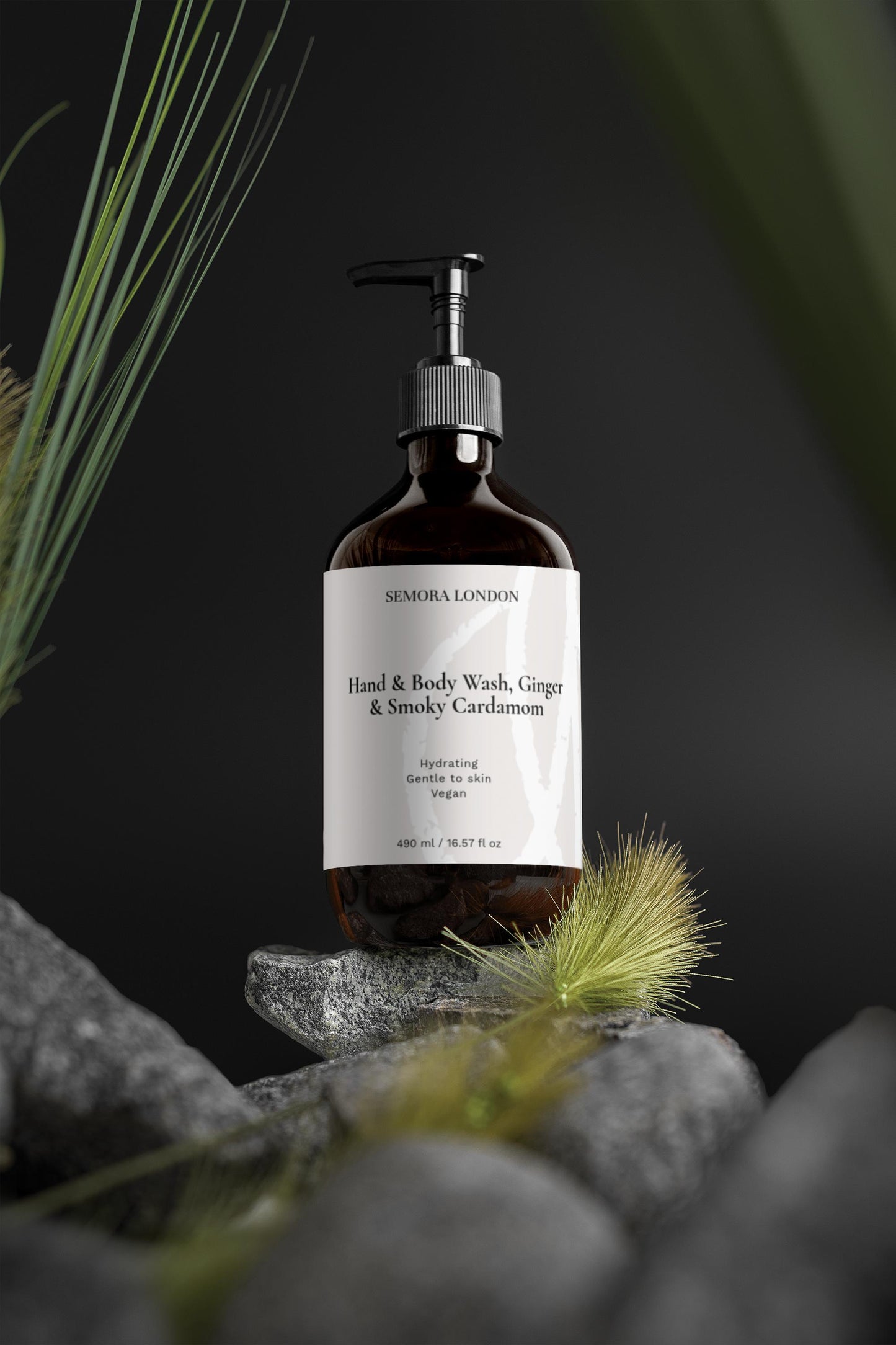 Hand & Body Wash, Ginger & Smoky Cardamom
